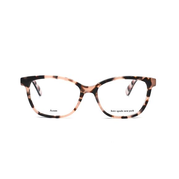 NEW KATE SPADE EMILYN HT8 PINK HAVANA AUTHENTIC EYEGLASSES FRAME - Picture 3 of 12